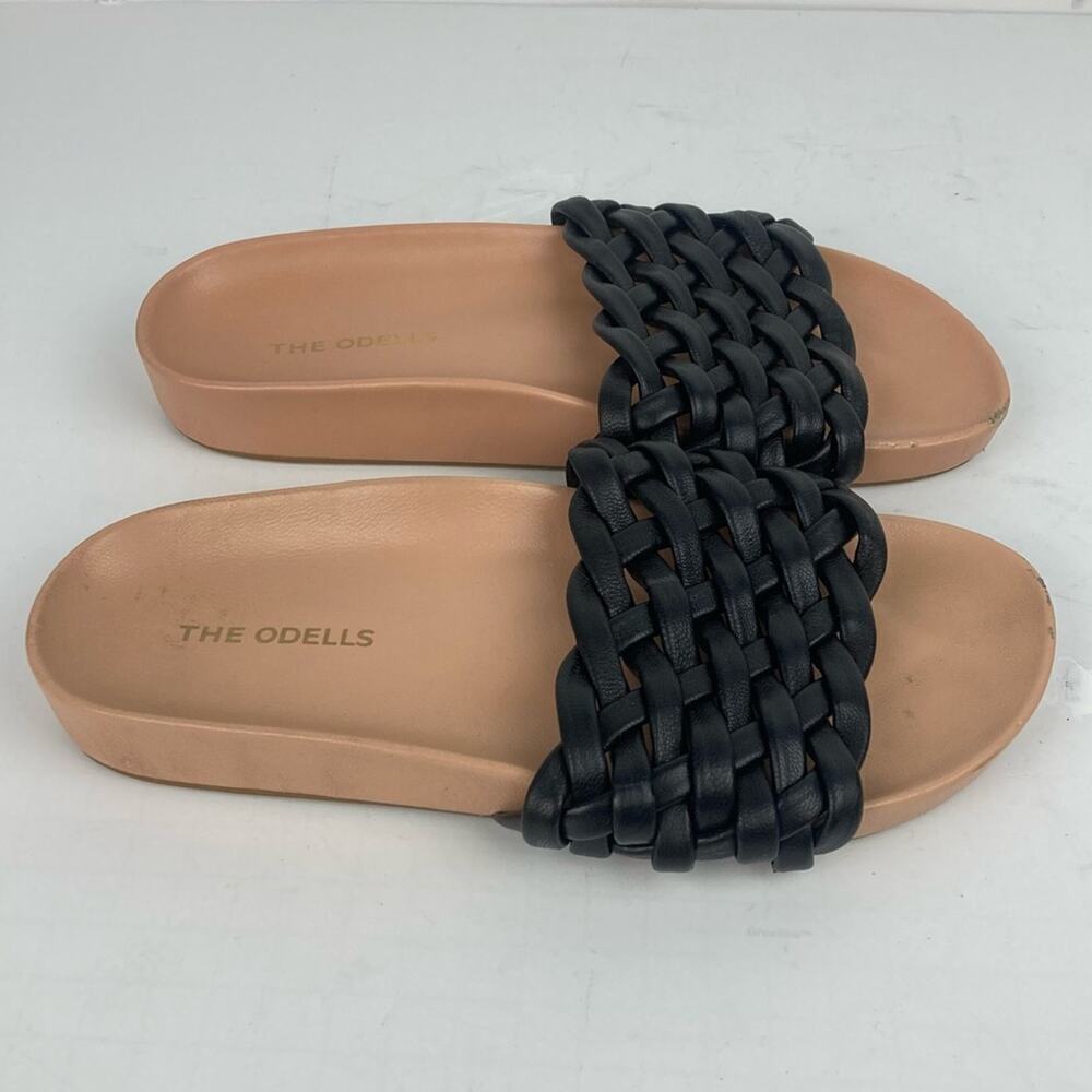 THE ODELLS Braided Slides - Noir - Picture 6 of 13